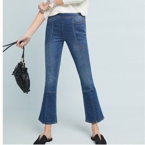 Cut off Boot Cut Pilcro by Anthropologie Blue Jean